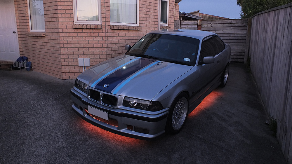 BMW E36 Neons