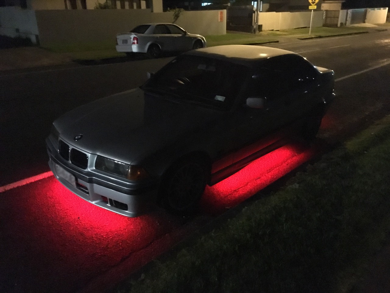 BMW E36 328i With Underglow