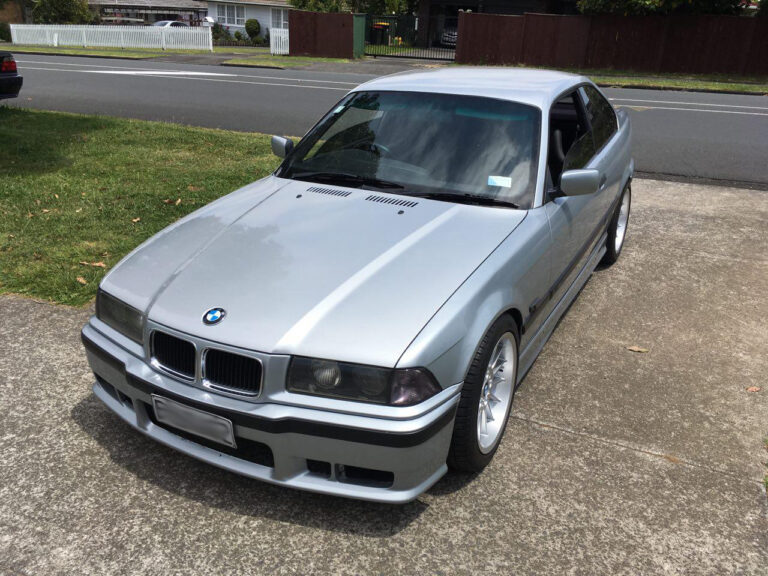 BMW E36 328i With New Wheels And Additions