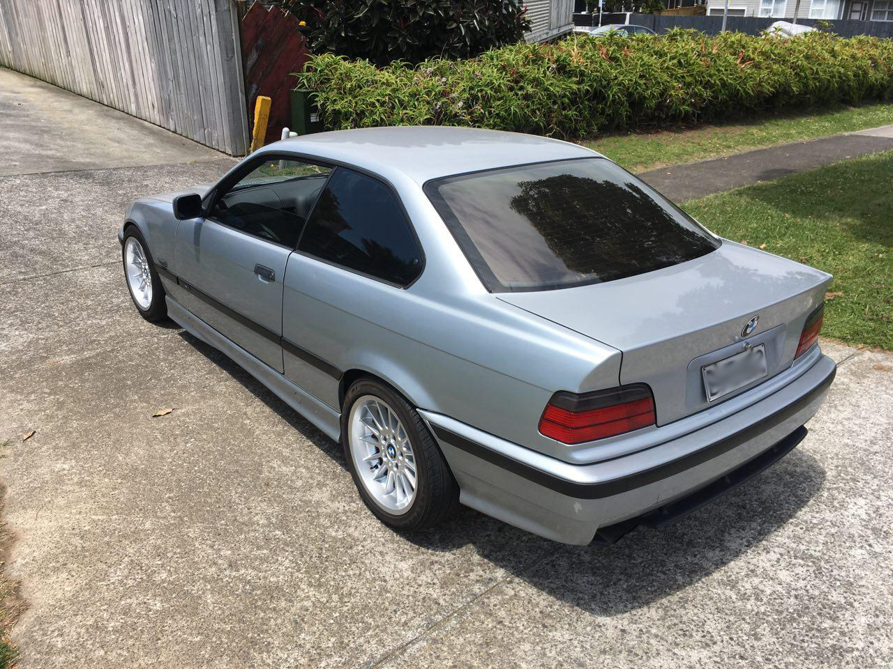 BMW E36 328i With New Wheels And Additions