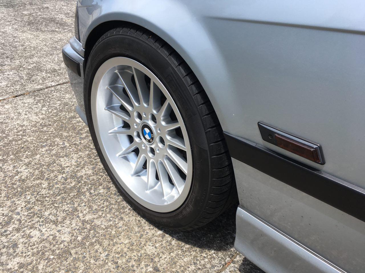 BMW E36 328i With New Wheels And Additions