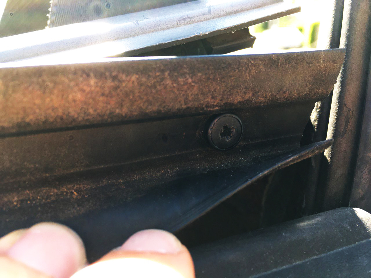 Honda Civic EF & CRX Door Card Screw Location