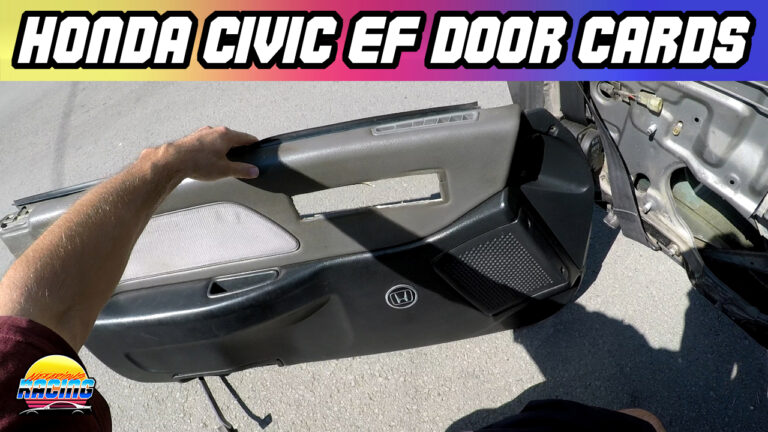 How to remove Honda Civic & CRX door cards