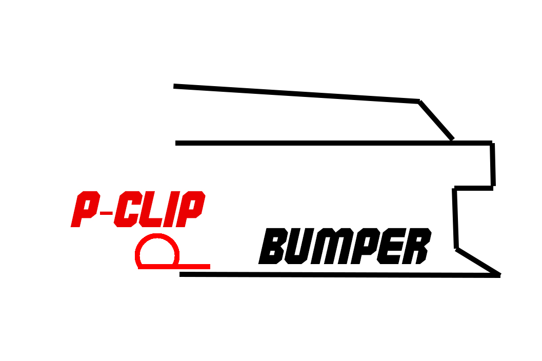 Diagram of how to mount underglow with P-clips