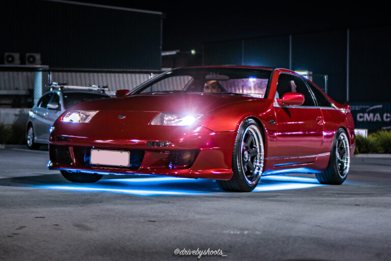 Underglow Neons on Nissan 300zx Z32