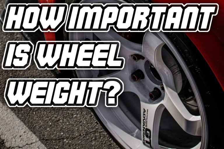 Wheel Weight Thumbnail with red NSX and white Advan GT Wheel